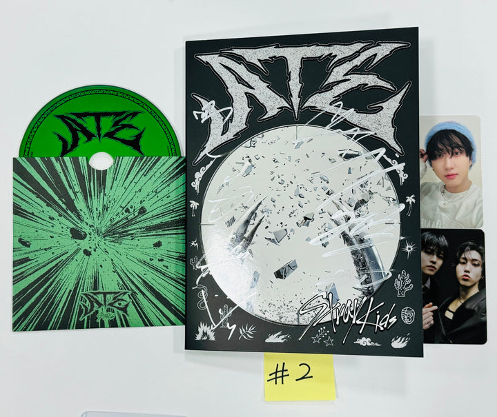 Stray Kids "ATE" - Hand Autographed(Signed) Promo Album [24.8.12] - HALLYUSUPERSTORE