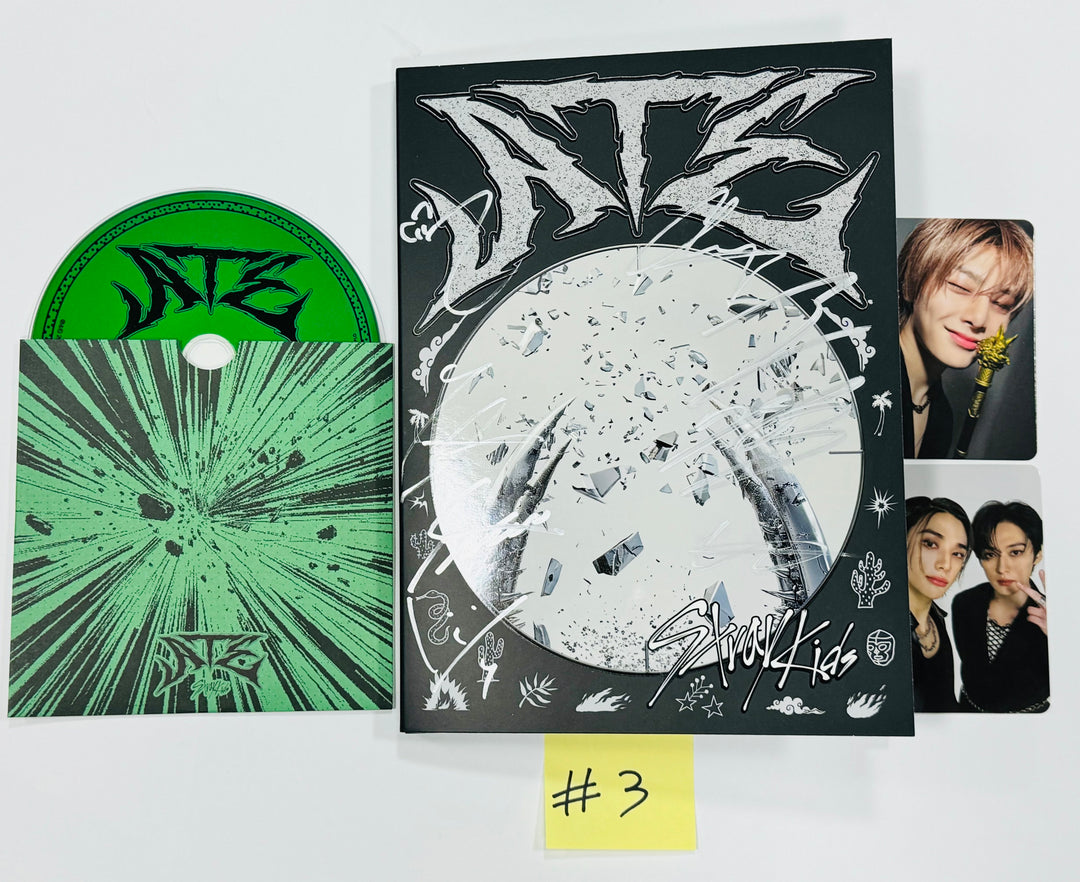 Stray Kids "ATE" - Hand Autographed(Signed) Promo Album [24.8.12] - HALLYUSUPERSTORE