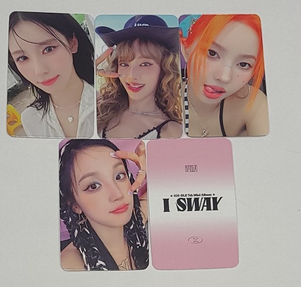 (g) I-DLE "I SWAY" - Dear my Muse Fansign Event Photocard Round 2 [24.8.12] - HALLYUSUPERSTORE