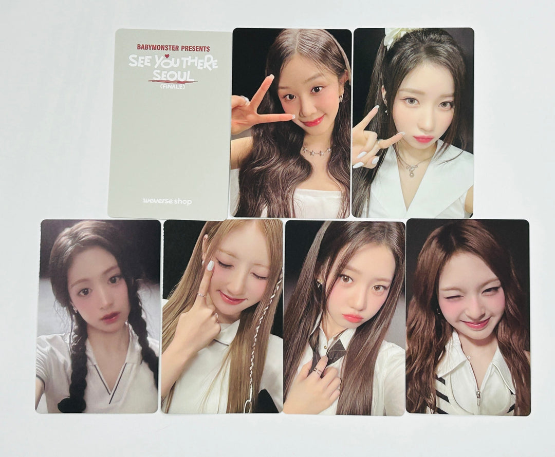 BabyMonster "See You There in Seoul" - Weverse Shop Album Event Photocard [Type 3] [24.8.12]