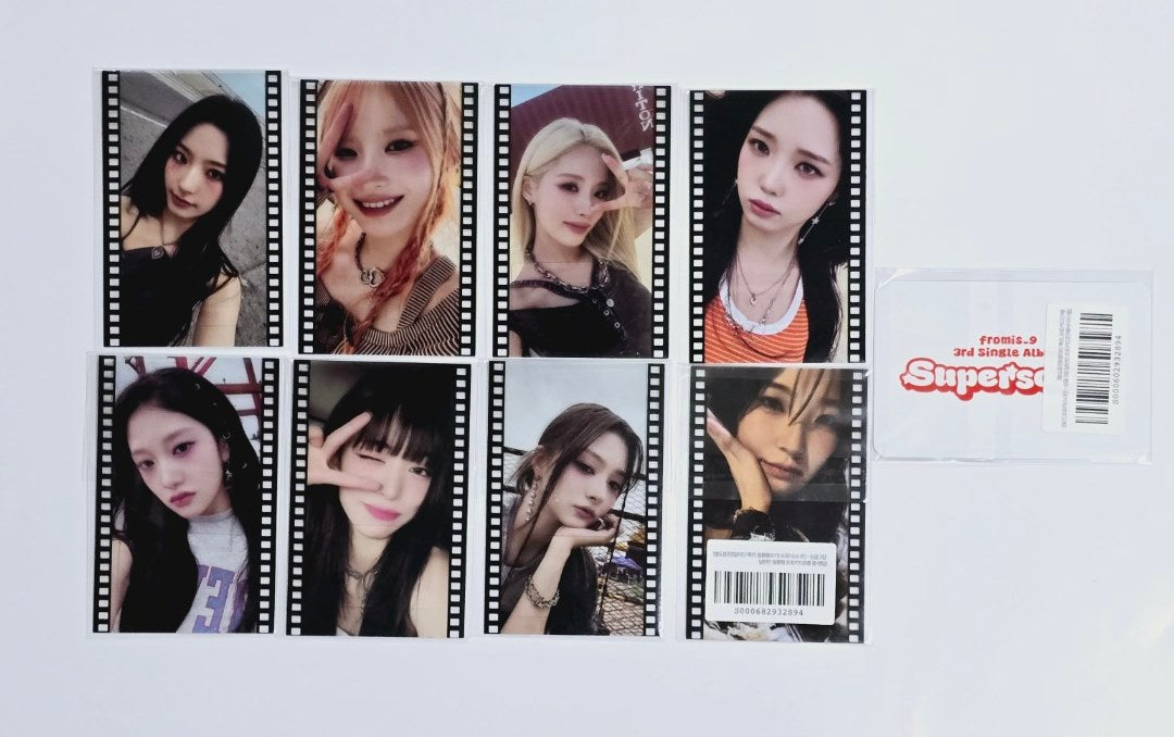 Fromis_9 "SuperSonic" - Aladin Pre-Order Benefit Film Photocard [24.8.13]