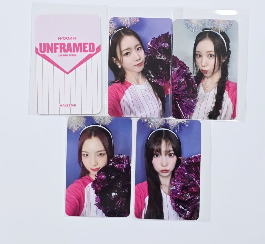 Wooah "Unframed" - Makestar Fansign Event Photocard Round 4 [24.8.13] - HALLYUSUPERSTORE