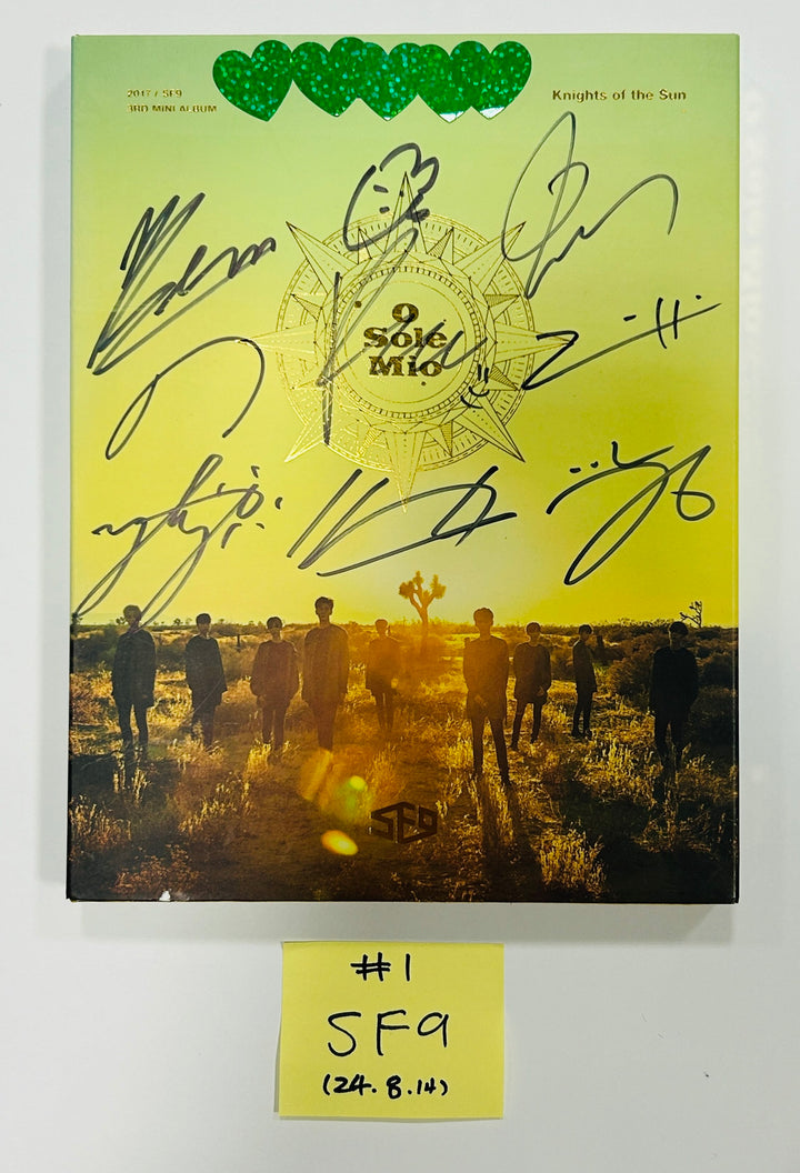 SF9 - Hand Autographed(Signed) Promo Album [24.8.14] - HALLYUSUPERSTORE