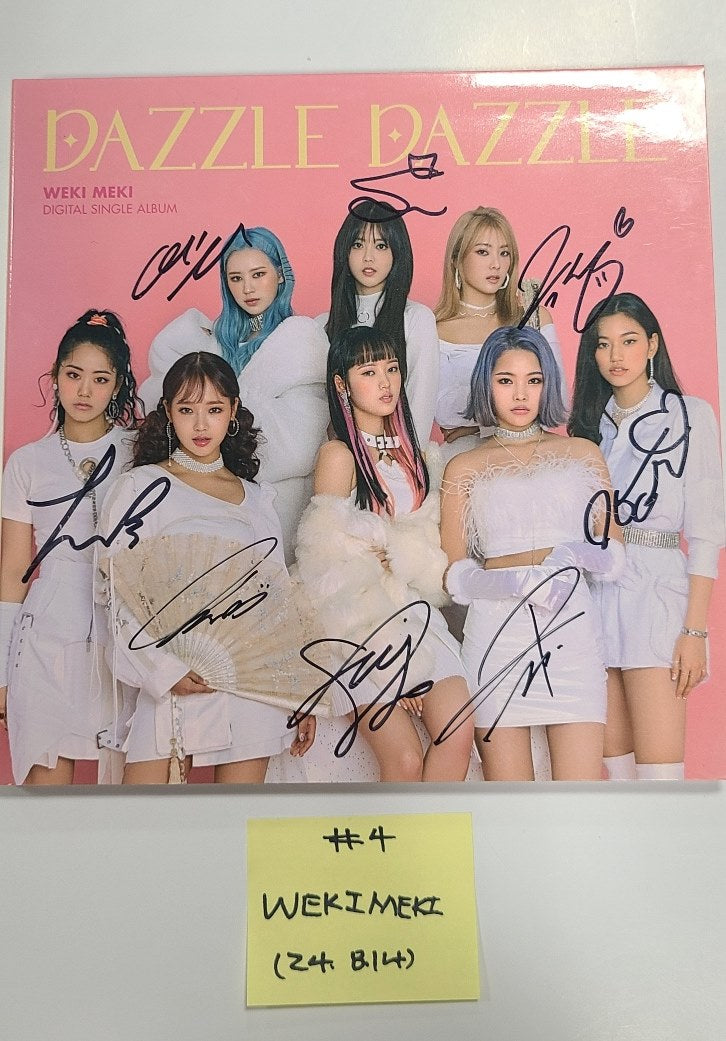 Weki Meki - Hand Autographed(Signed) Promo Album [24.8.14] - HALLYUSUPERSTORE