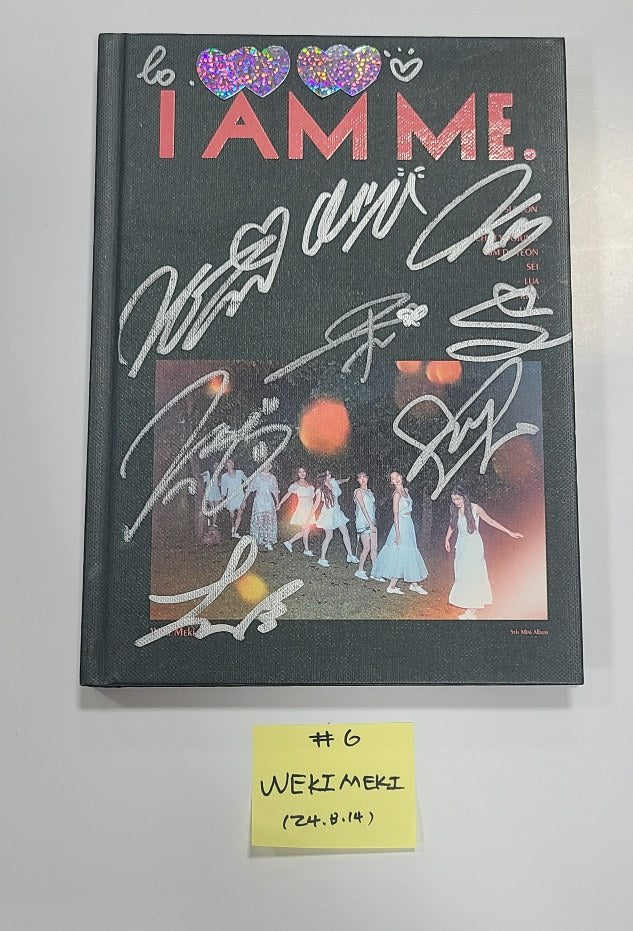 Weki Meki - Hand Autographed(Signed) Promo Album [24.8.14] - HALLYUSUPERSTORE