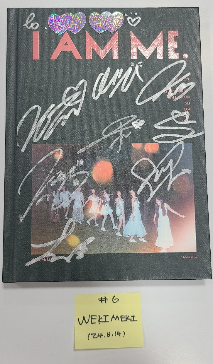 Weki Meki - Hand Autographed(Signed) Promo Album [24.8.14] - HALLYUSUPERSTORE