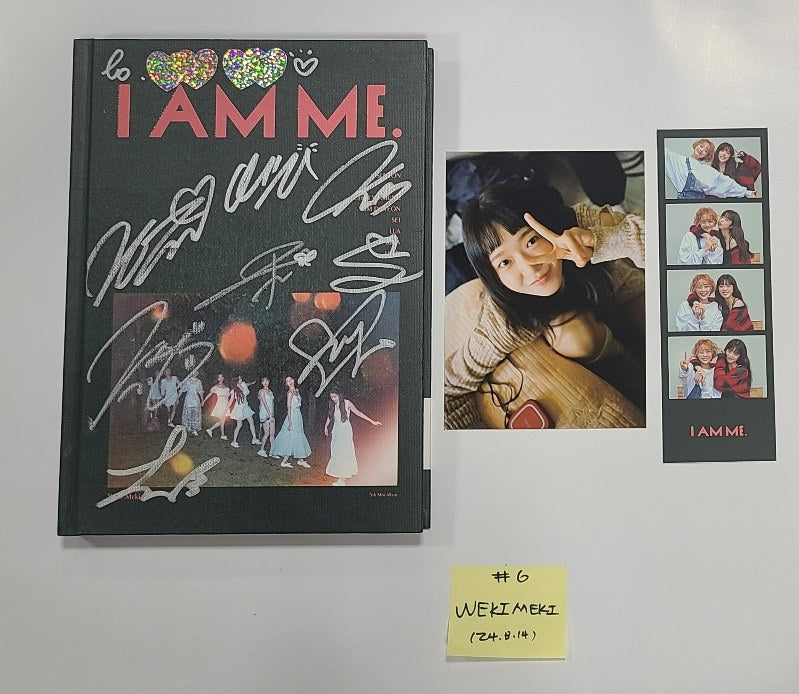 Weki Meki - Hand Autographed(Signed) Promo Album [24.8.14] - HALLYUSUPERSTORE