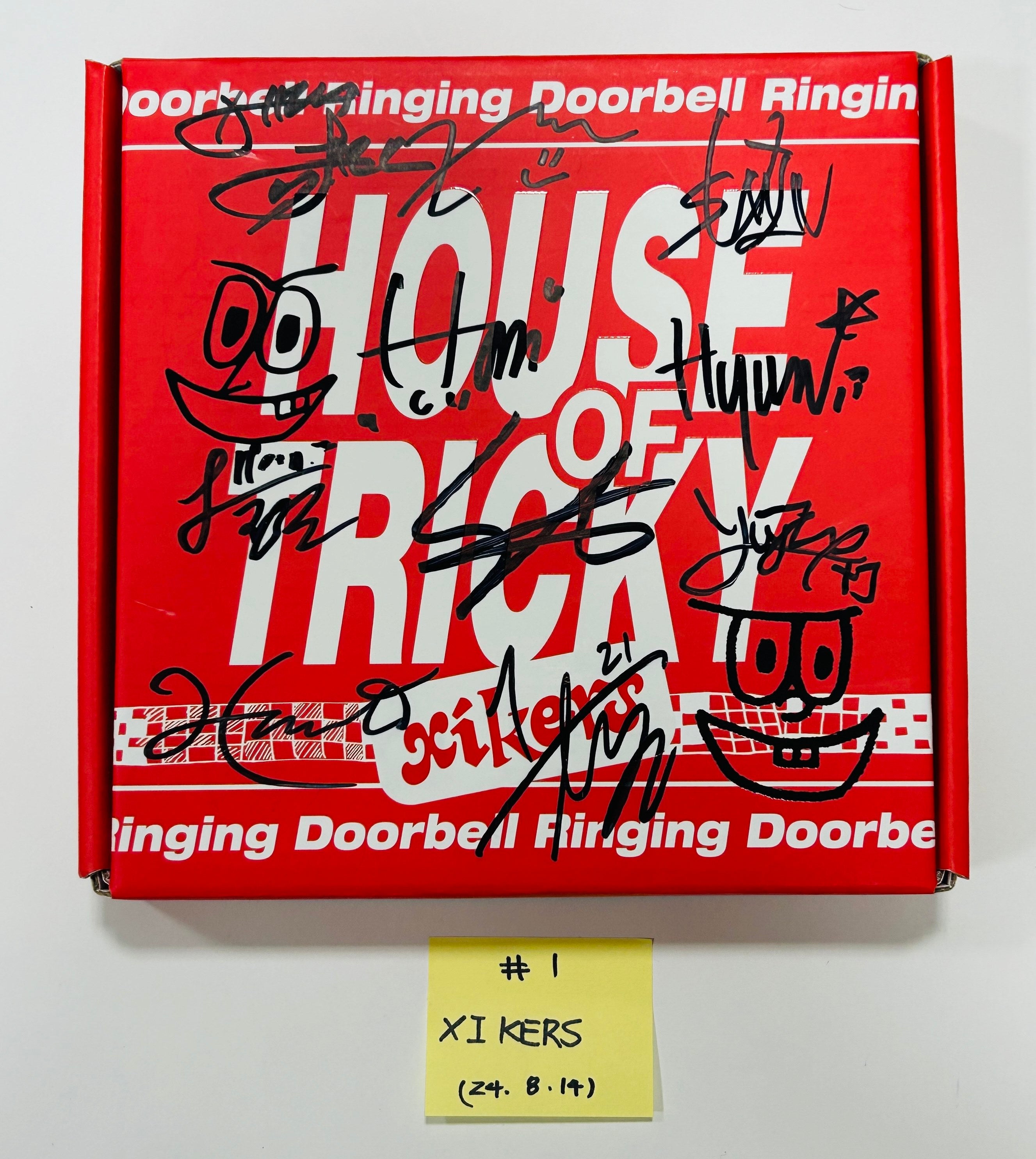 xikers サイン入りポスター xikers (サイカース) 6TH MINI ALBUMの新ポスター公開 神秘的な