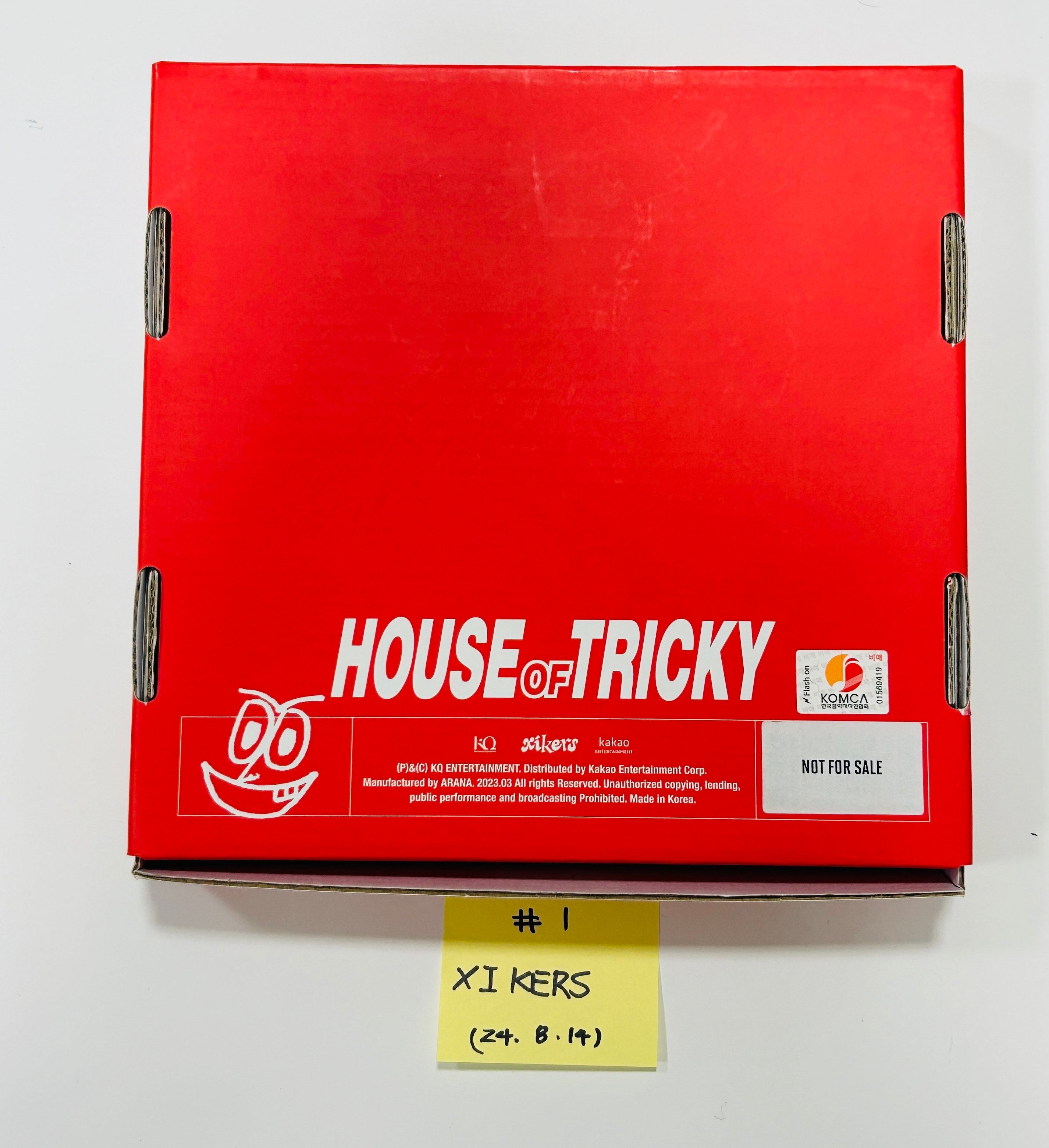 Xikers - Hand Autographed(Signed) Promo Album [24.8.14