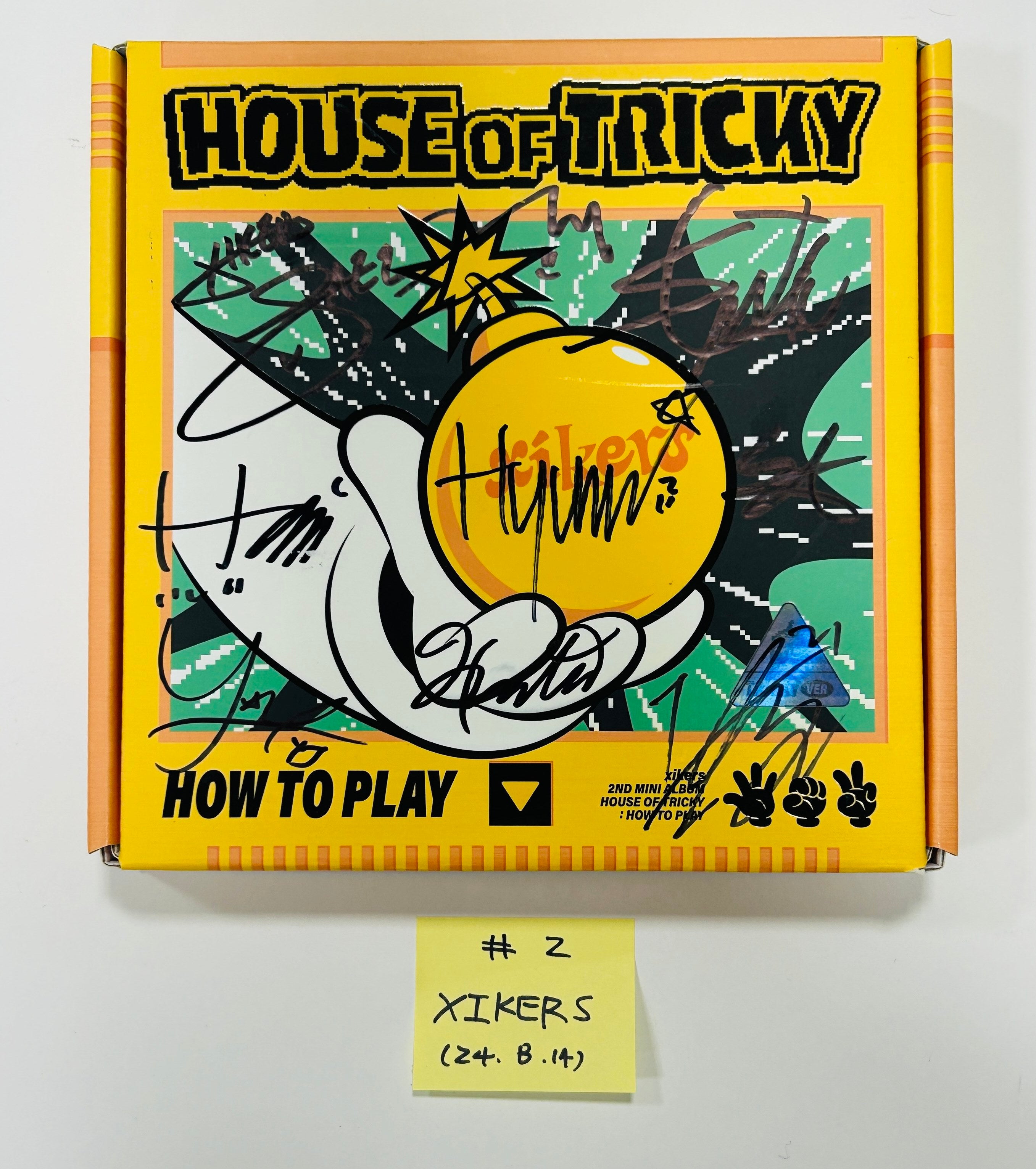 xikers サイン入りポスター Xikers - Hand Autographed(Signed) Promo Album [24.8.14