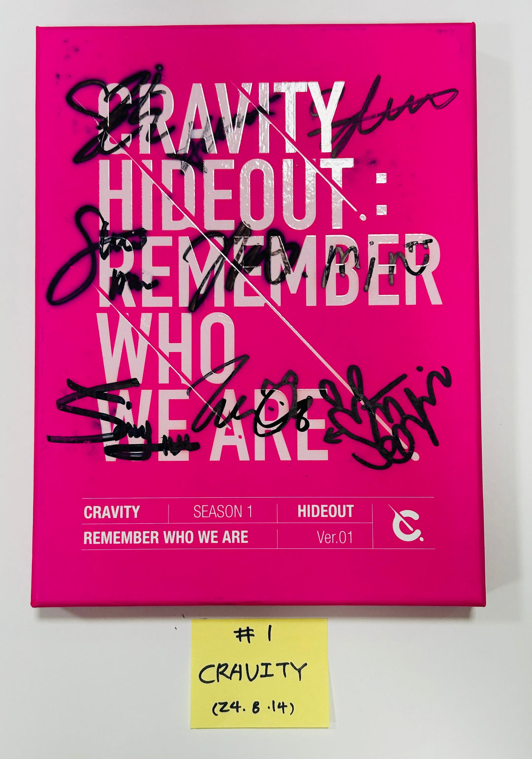 Cravity - Hand Autographed(Signed) Promo Album [24.8.14] - HALLYUSUPERSTORE