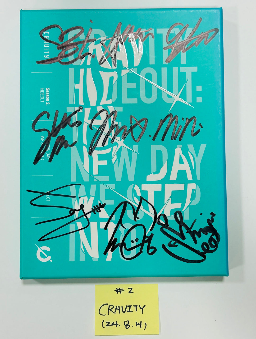 Cravity - Hand Autographed(Signed) Promo Album [24.8.14 ...