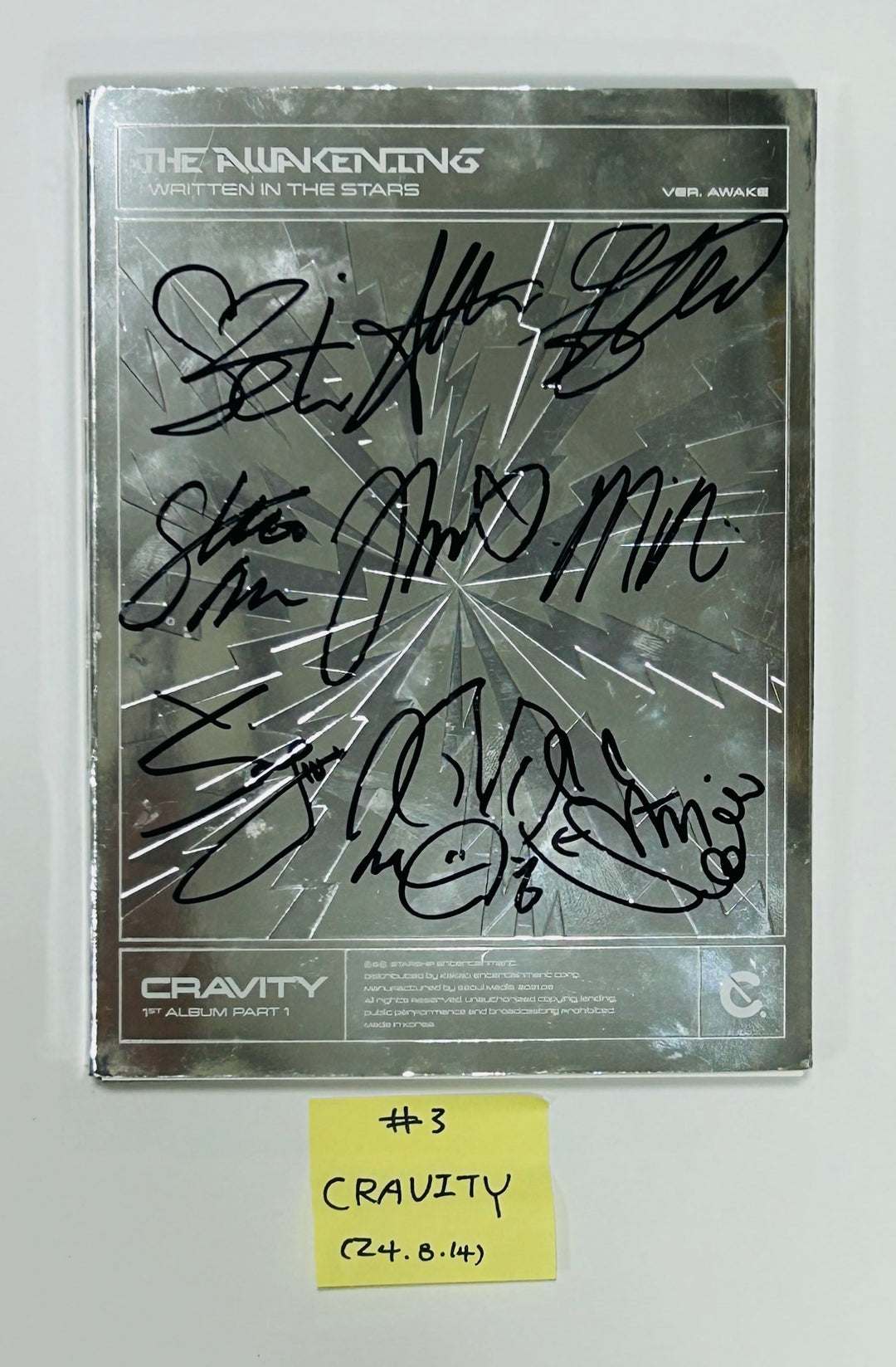 Cravity - Hand Autographed(Signed) Promo Album [24.8.14 ...