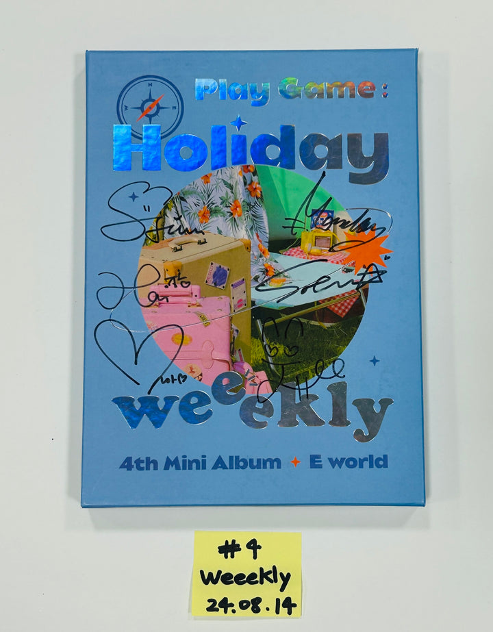 Weeekly- Hand Autographed(Signed) Promo Album [24.8.14] - HALLYUSUPERSTORE