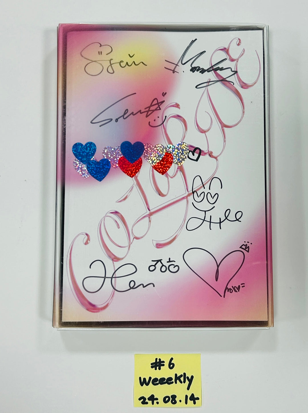 Weeekly- Hand Autographed(Signed) Promo Album [24.8.14] - HALLYUSUPERSTORE