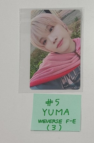 &TEAM YUMA チェキ サイン Weverse