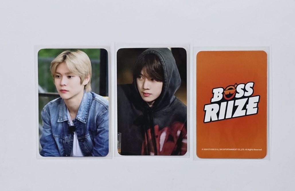 RIIZE - "2024 BOSS RIIZE" - Withmuu Lucky Draw Event Photocard [24.8.16]