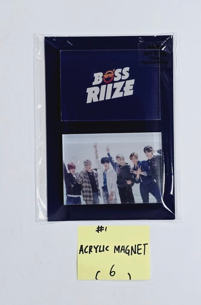 RIIZE - "2024 BOSS RIIZE" - Official Withmuu POP-UP MD [Acrylic Magnet, Leather Keyring, Acrylic Keyring, PVC 4 Cut Photo Holder, Handheld Fan, Ball Cap, Mini Image Picket Keyring, Postcrd Book, Sticker , Memo Pad. Masking Tape] [24.8.16]