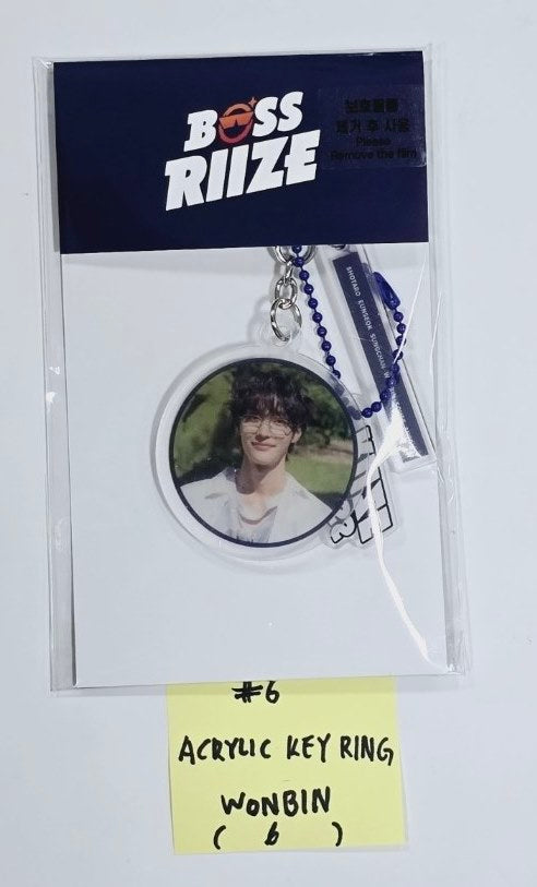 RIIZE - "2024 BOSS RIIZE" - Official Withmuu POP-UP MD [Acrylic Magnet, Leather Keyring, Acrylic Keyring, PVC 4 Cut Photo Holder, Handheld Fan, Ball Cap, Mini Image Picket Keyring, Postcrd Book, Sticker , Memo Pad. Masking Tape] [24.8.16]