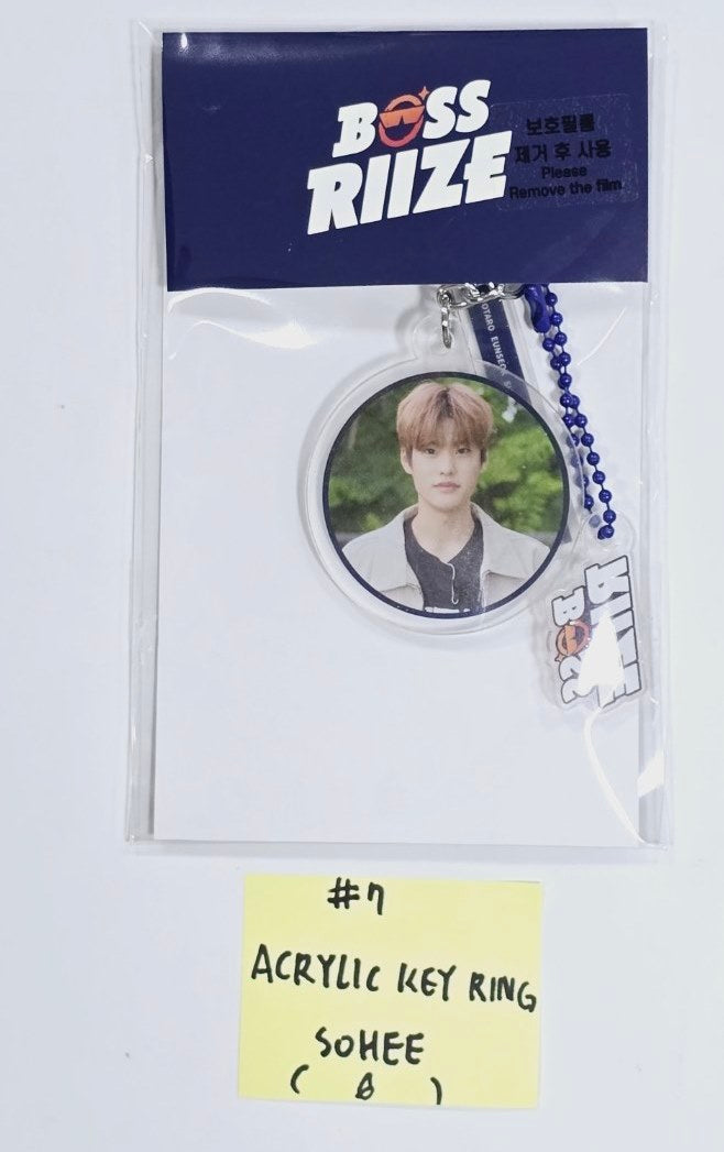 RIIZE - "2024 BOSS RIIZE" - Official Withmuu POP-UP MD [Acrylic Magnet, Leather Keyring, Acrylic Keyring, PVC 4 Cut Photo Holder, Handheld Fan, Ball Cap, Mini Image Picket Keyring, Postcrd Book, Sticker , Memo Pad. Masking Tape] [24.8.16]