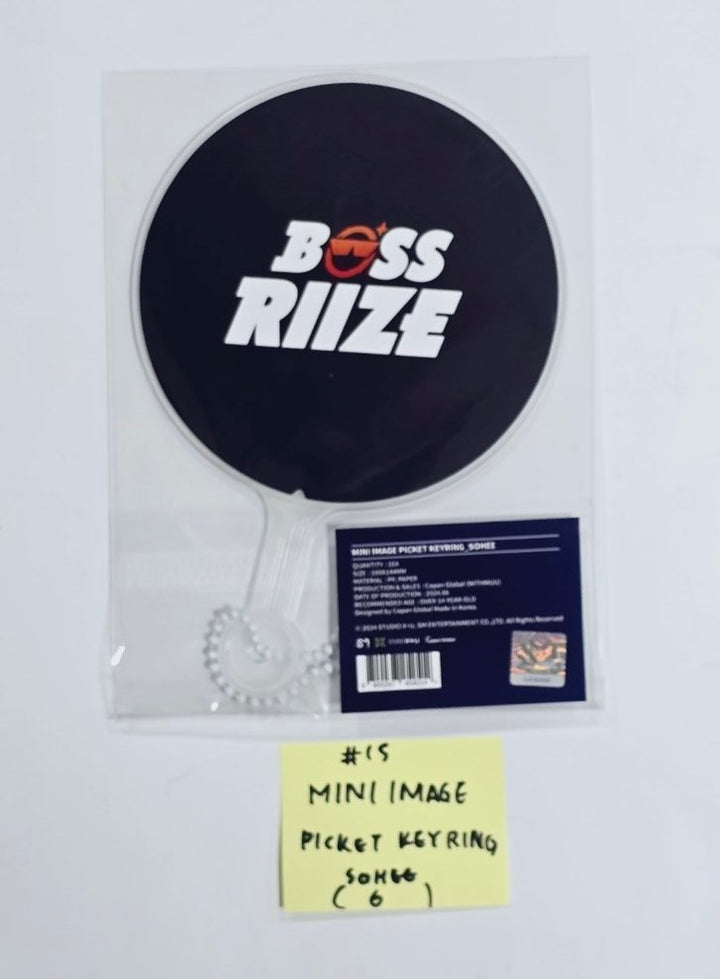 RIIZE - "2024 BOSS RIIZE" - Official Withmuu POP-UP MD [Acrylic Magnet, Leather Keyring, Acrylic Keyring, PVC 4 Cut Photo Holder, Handheld Fan, Ball Cap, Mini Image Picket Keyring, Postcrd Book, Sticker , Memo Pad. Masking Tape] [24.8.16]