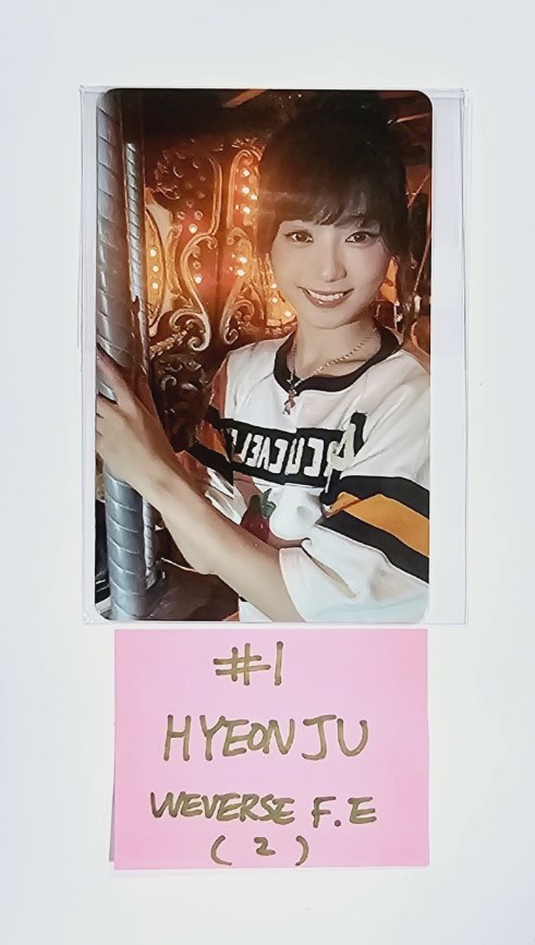 UNIS 'CURIOUS' - Weverse Fansign Event Photocard [24.08.16] - HALLYUSUPERSTORE