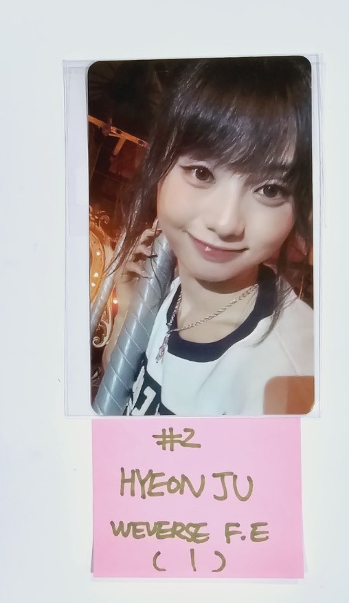 UNIS 'CURIOUS' - Weverse Fansign Event Photocard [24.08.16] - HALLYUSUPERSTORE