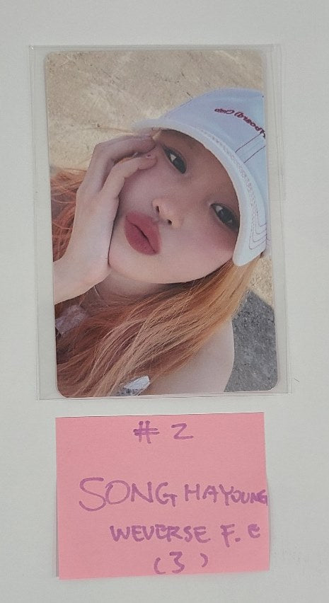 Fromis_9 "SuperSonic" - Weverse Shop Fansign Event Photocard [Restocked 8/19] [24.8.16] - HALLYUSUPERSTORE