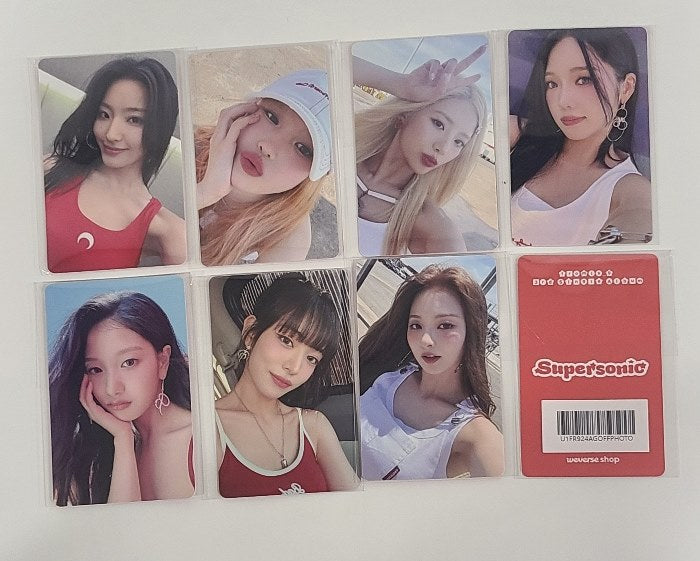 Fromis_9 "SuperSonic" - Weverse Shop Fansign Event Photocard [Restocked 8/19] [24.8.16] - HALLYUSUPERSTORE