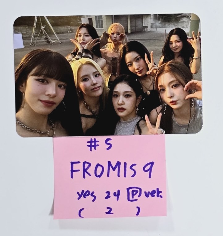 Fromis_9 "SuperSonic" - Yes24 Pre-Order Benefit Photocard [Compact & Standard Ver.] [24.8.16] - HALLYUSUPERSTORE