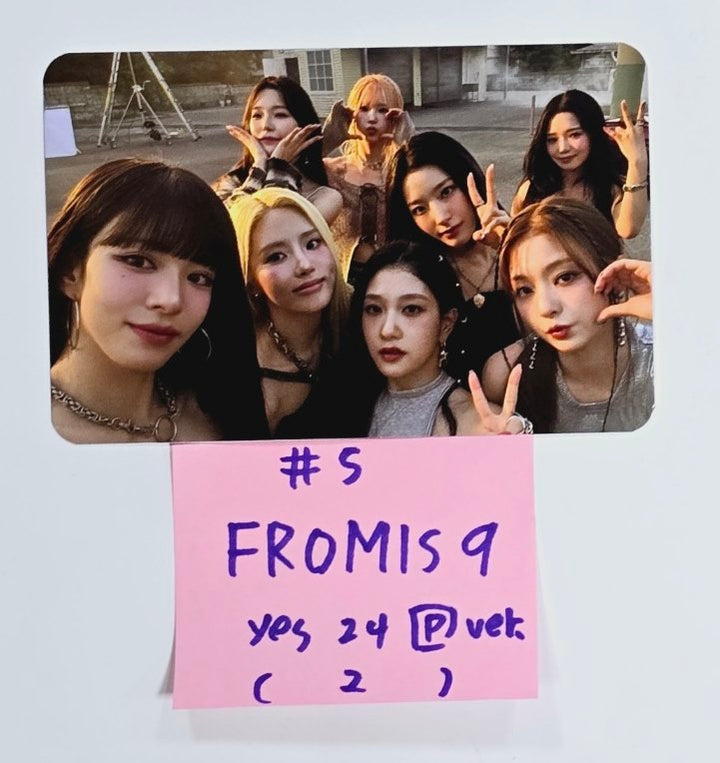 Fromis_9 "SuperSonic" - Yes24 Pre-Order Benefit Photocard [Compact & Standard Ver.] [24.8.16] - HALLYUSUPERSTORE