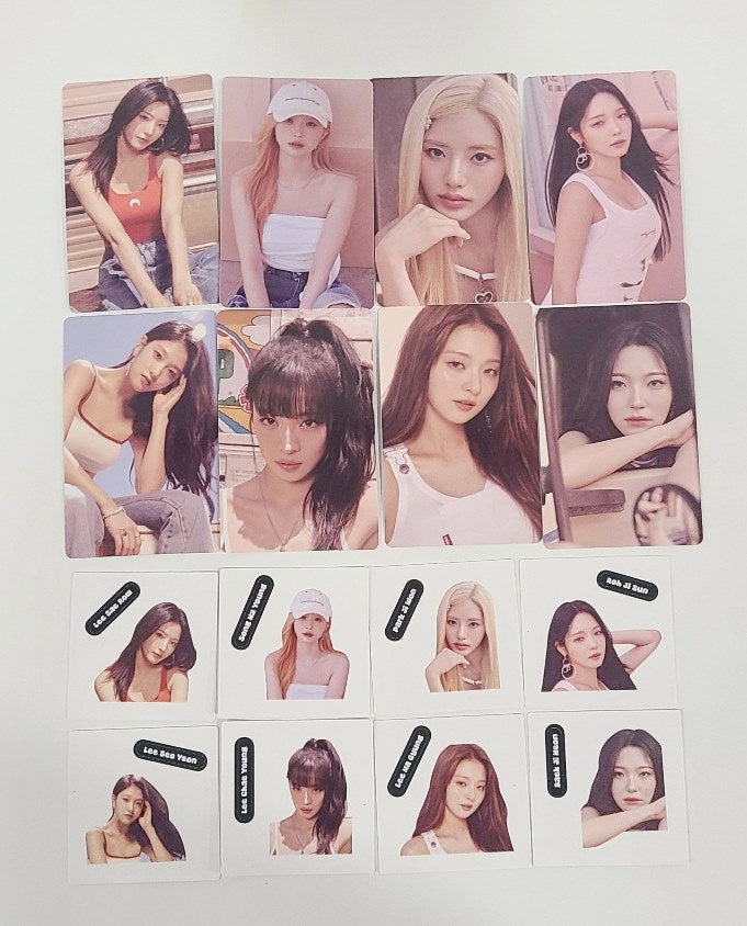 Fromis_9 "SuperSonic" - Weverse Shop Pre-Order Benefit Photocard, Sticker Set (8EA) [Compact Ver.] [24.8.16] - HALLYUSUPERSTORE