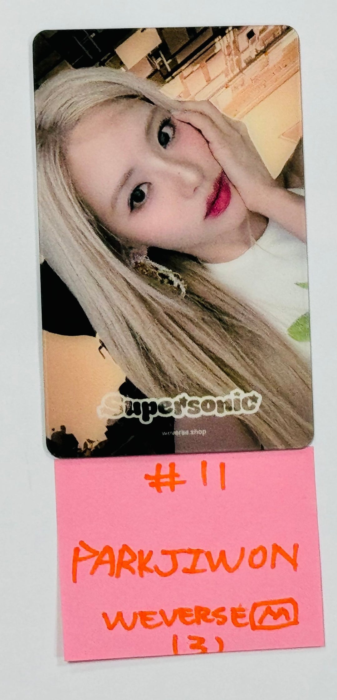 Fromis_9 "SuperSonic" - Weverse Shop Pre-Order Benefit Photocard, Mirror Photocard [Restocked 8/19] [24.8.16] - HALLYUSUPERSTORE