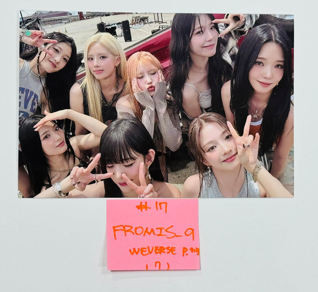 Fromis_9 "SuperSonic" - Weverse Shop Pre-Order Benefit Photocard, Mirror Photocard [Restocked 8/19] [24.8.16] - HALLYUSUPERSTORE