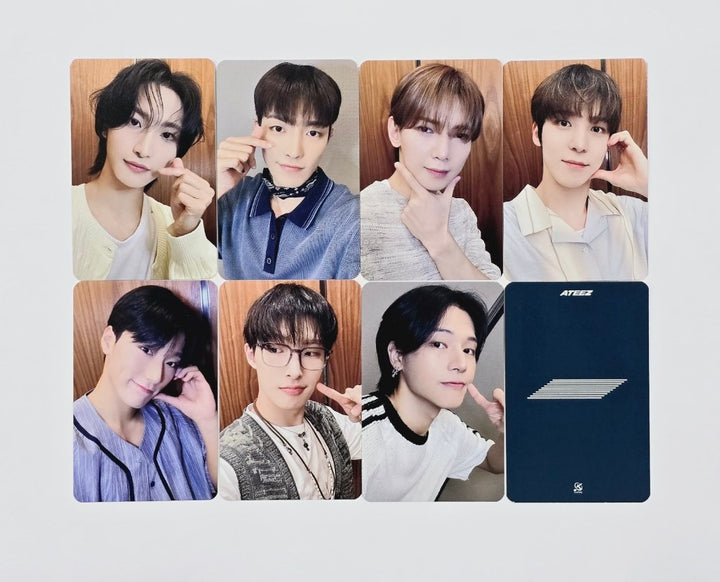 Ateez "GOLDEN HOUR : Part.1" - KNPOPS Lucky Draw Event Photocard [24.8.19] - HALLYUSUPERSTORE