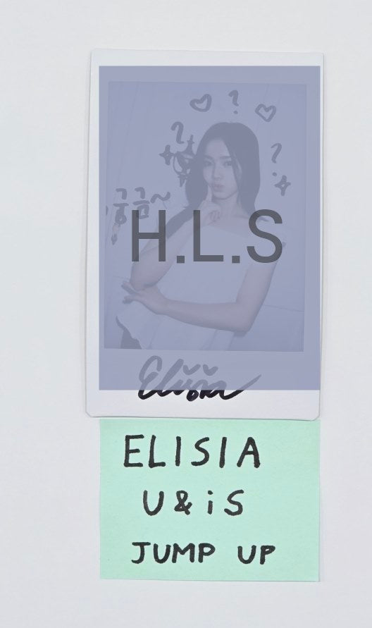 ELISIA (Of UNIS) 'CURIOUS' - Hand Autographed(Signed) Polaroid [24.8.19]