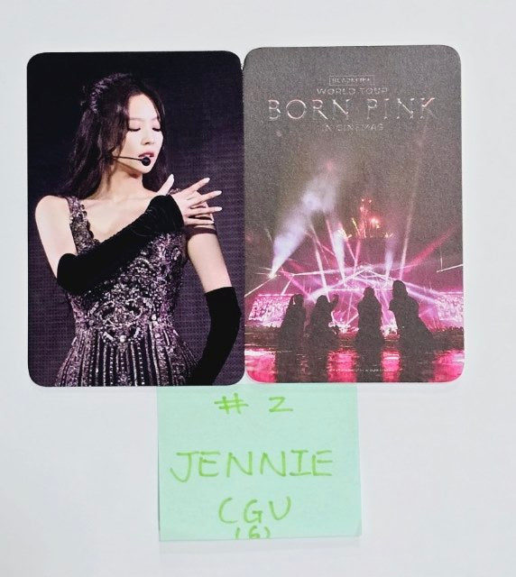 BLACKPINK "BORN PINK" WORLD TOUR IN CINEMAS - CGV Event Photocards Round 3 [24.8.19] - HALLYUSUPERSTORE