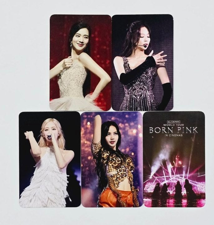 BLACKPINK "BORN PINK" WORLD TOUR IN CINEMAS - CGV Event Photocards Round 3 [24.8.19] - HALLYUSUPERSTORE