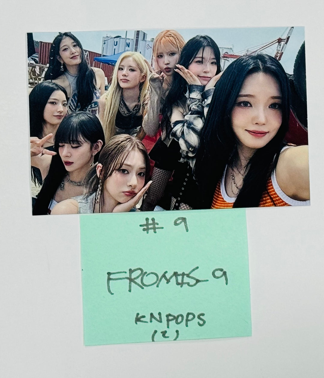 Fromis_9 "SuperSonic" - KNPOPS Pre-Order Benefit Photocard [24.8.19] - HALLYUSUPERSTORE