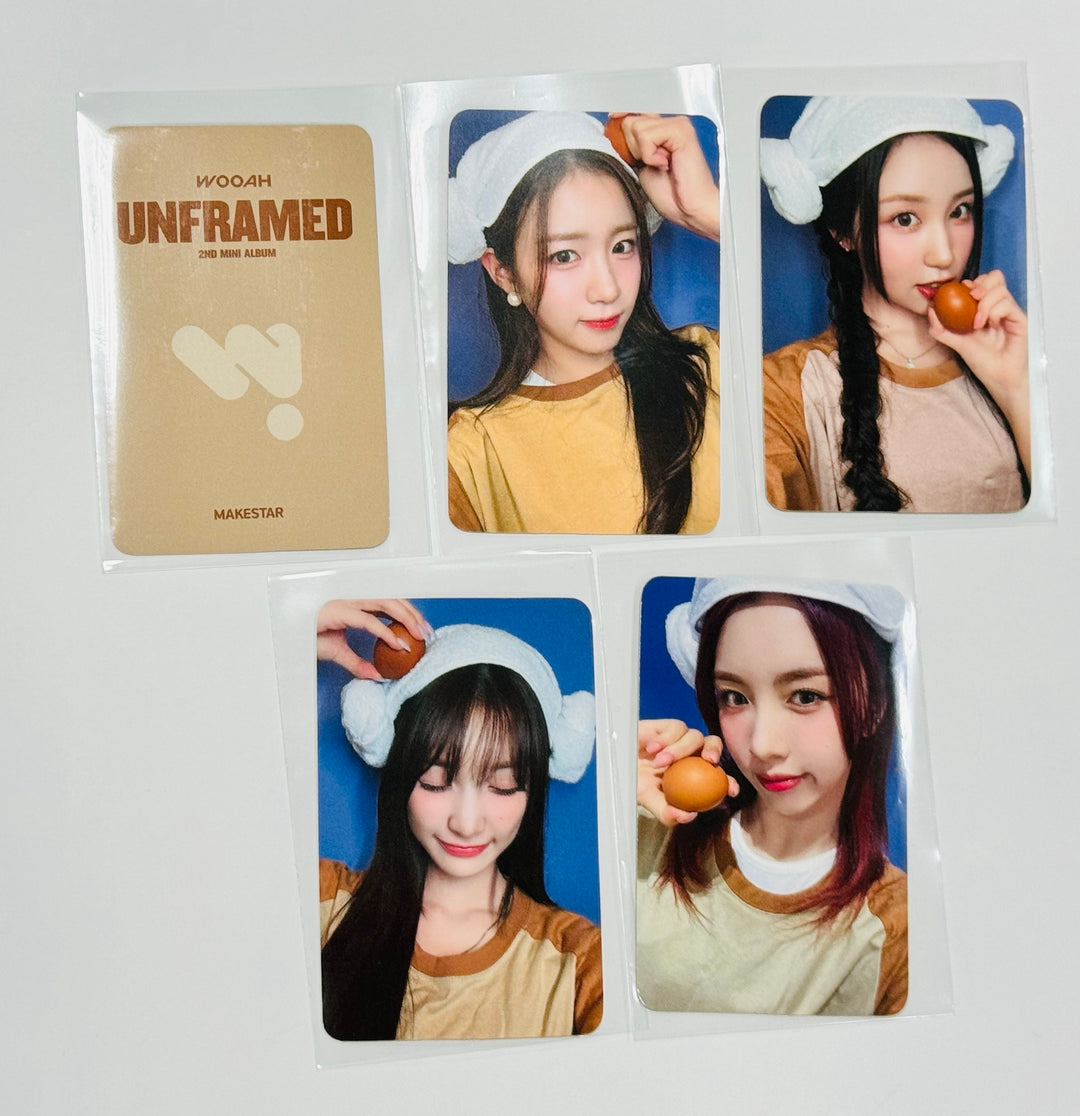 Wooah "Unframed" - Makestar Fansign Event Photocard Round 5 [24.8.19] - HALLYUSUPERSTORE