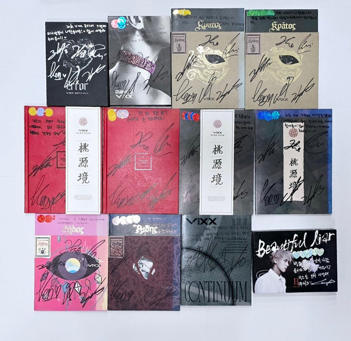 Vixx - Hand Autographed(Signed) Promo Album [24.8.20]