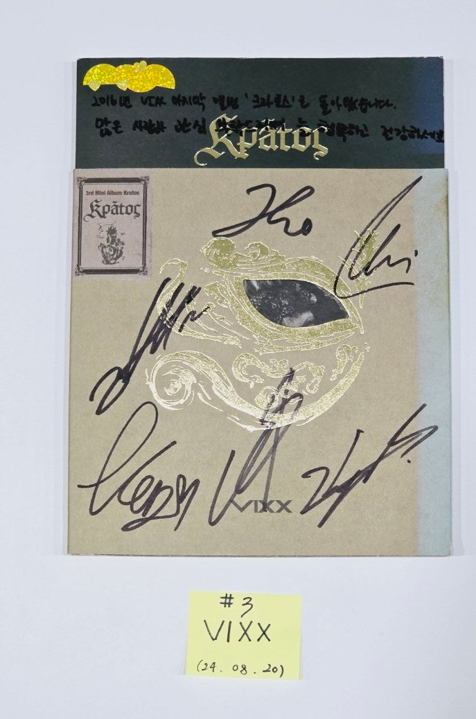 Vixx - Hand Autographed(Signed) Promo Album [24.8.20]