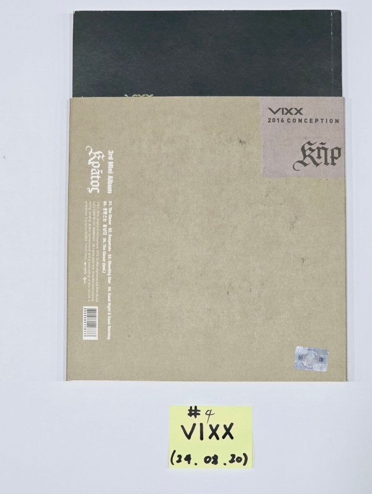 Vixx - Hand Autographed(Signed) Promo Album [24.8.20