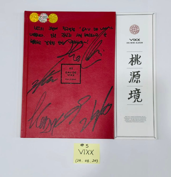 Vixx - Hand Autographed(Signed) Promo Album [24.8.20]