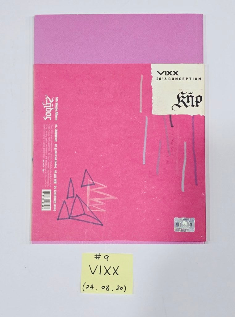 Vixx - Hand Autographed(Signed) Promo Album [24.8.20