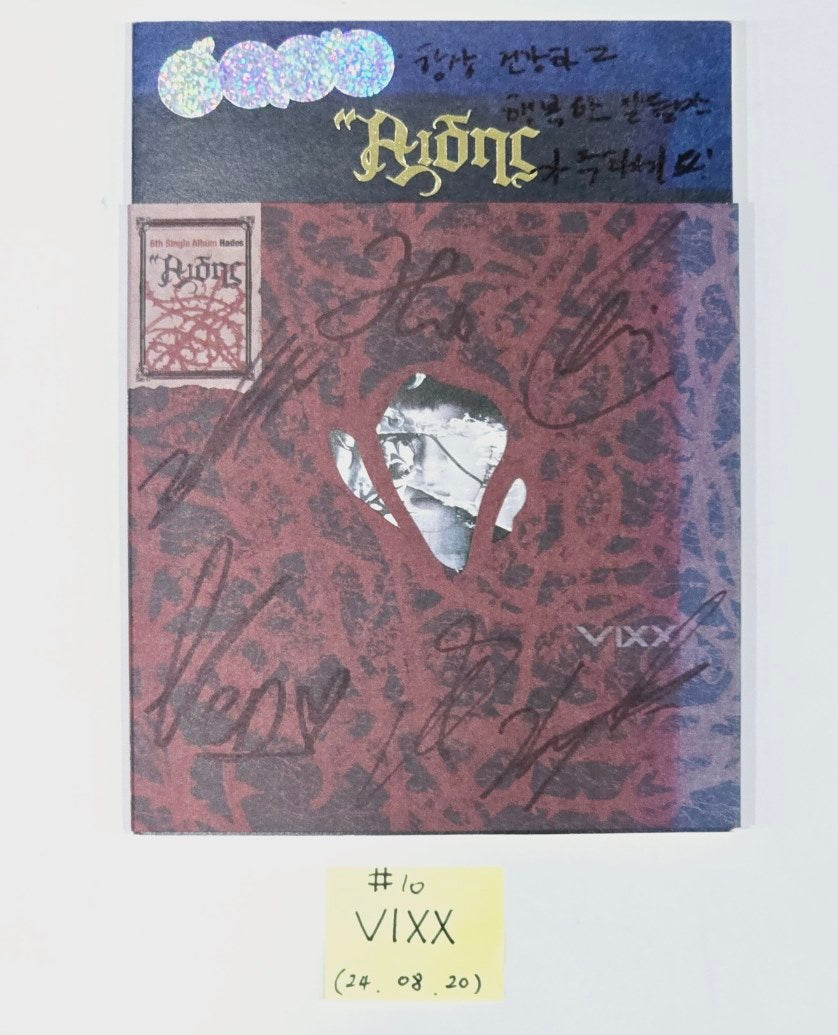 Vixx - Hand Autographed(Signed) Promo Album [24.8.20