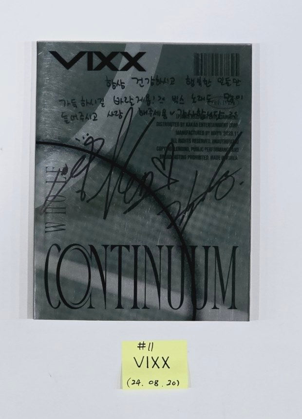 Vixx - Hand Autographed(Signed) Promo Album [24.8.20]