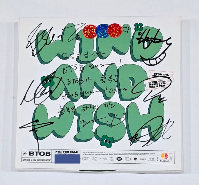 BTOB - Hand Autographed(Signed) Promo Album [24.8.14]