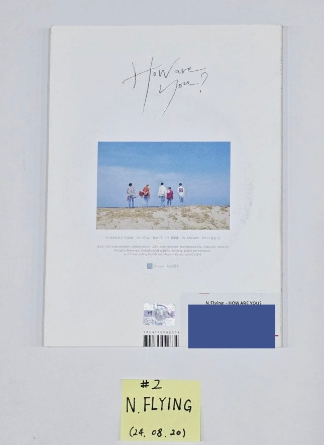 N.Flying - Hand Autographed(Signed) Promo Album [24.8.14]