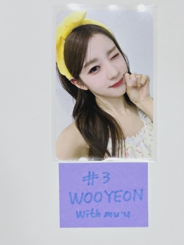 Wooah "Unframed" - Withmuu Fansign Event Photocard [24.8.20]